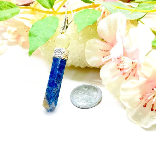 Zen coded Sodalite Pencil Pendants