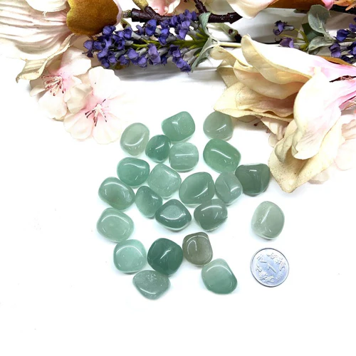 Zen Coded Green Aventurine Tumble (Luck and Abundance)