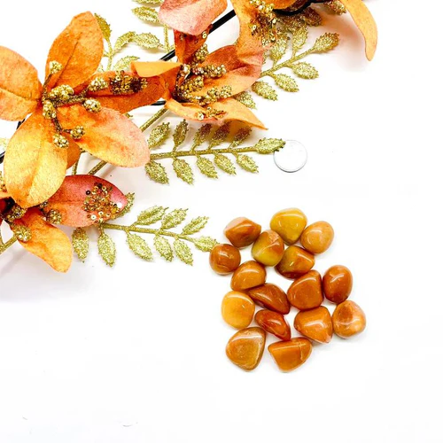 Zen Coded Orange Aventurine Tumble (Self-worth)