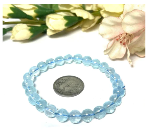Zen coded Blue Topaz Bracelet